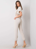 Beżowy komplet Janis RUE PARIS