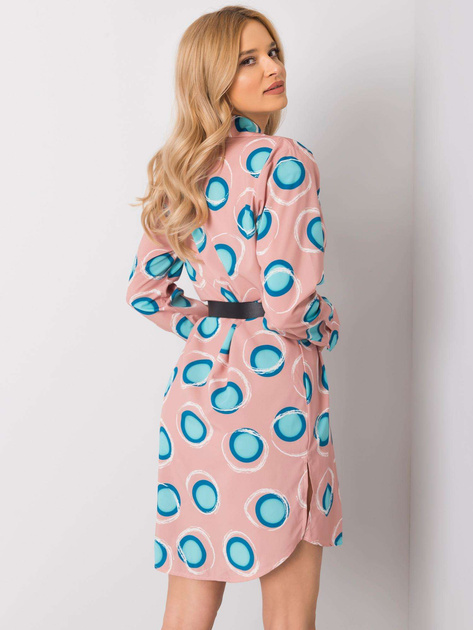 Brudnoróżowa sukienka Farro