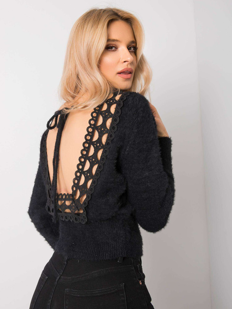 Czarny sweter Silvia