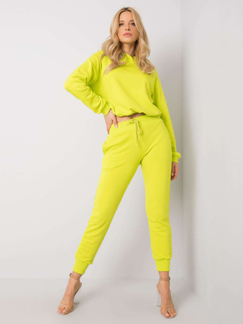 Limonkowy komplet Adoria