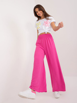 Hurt Biały t-shirt z aplikacją i perełkami BASIC FEEL GOOD