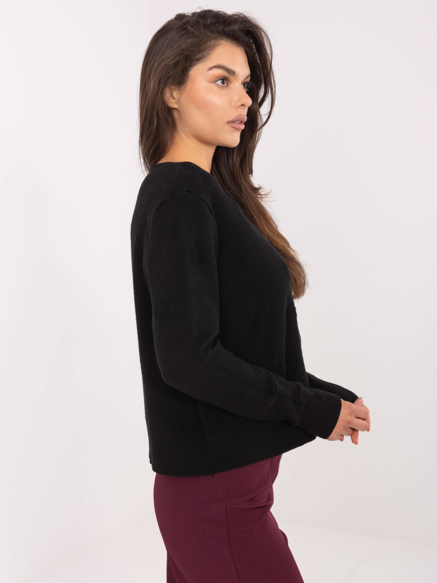 Sweter czarny