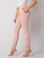 Brudnoróżowe spodnie Giulianna 