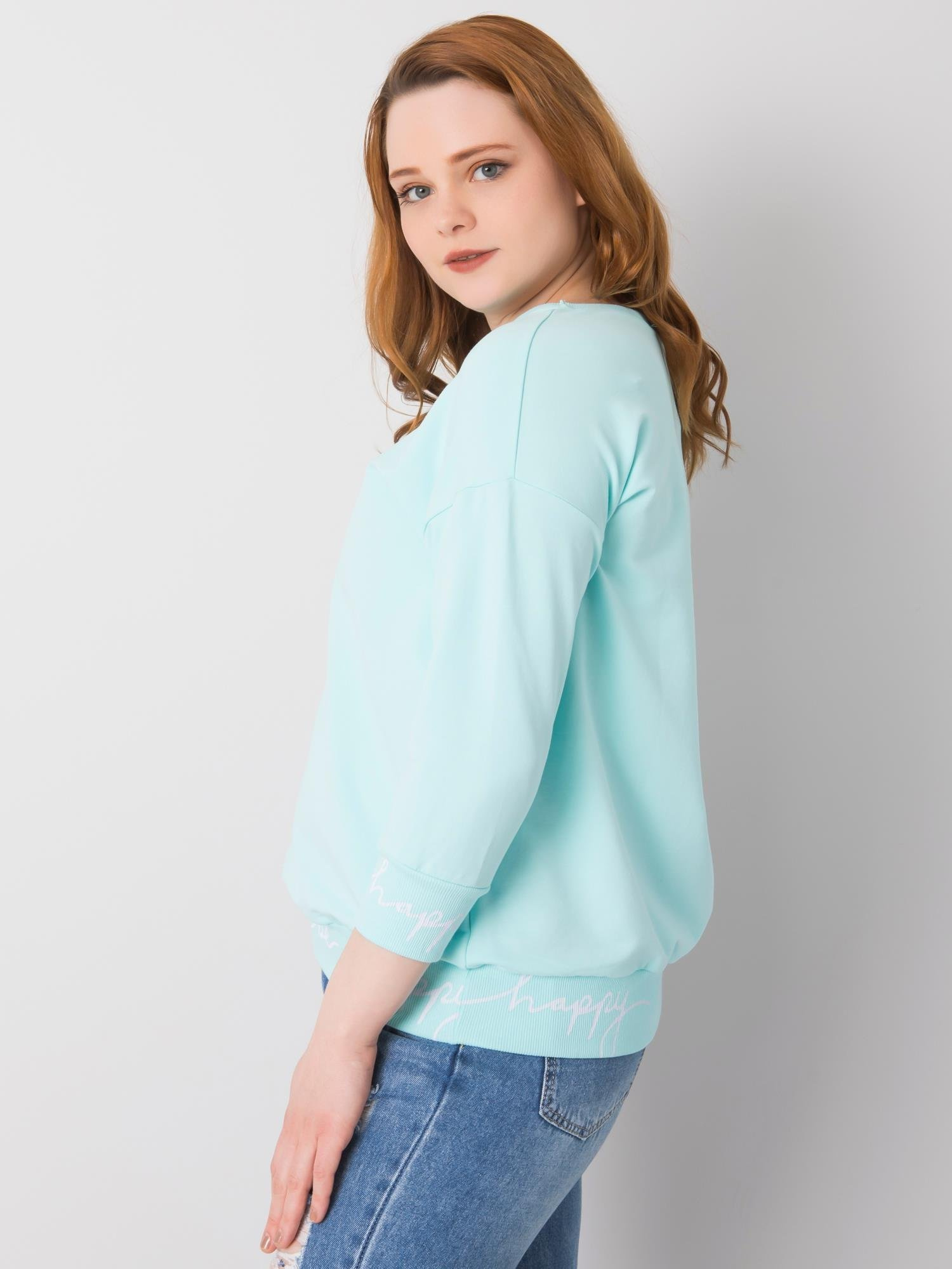 Miętowa bluza Charliza