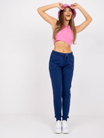 Granatowe spodnie dresowe damskie Jessica MAYFLIES