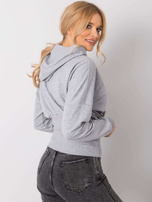 Szara melanżowa bluza Leilani RUE PARIS