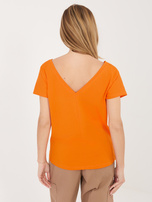 Pomarańczowy t-shirt Fire