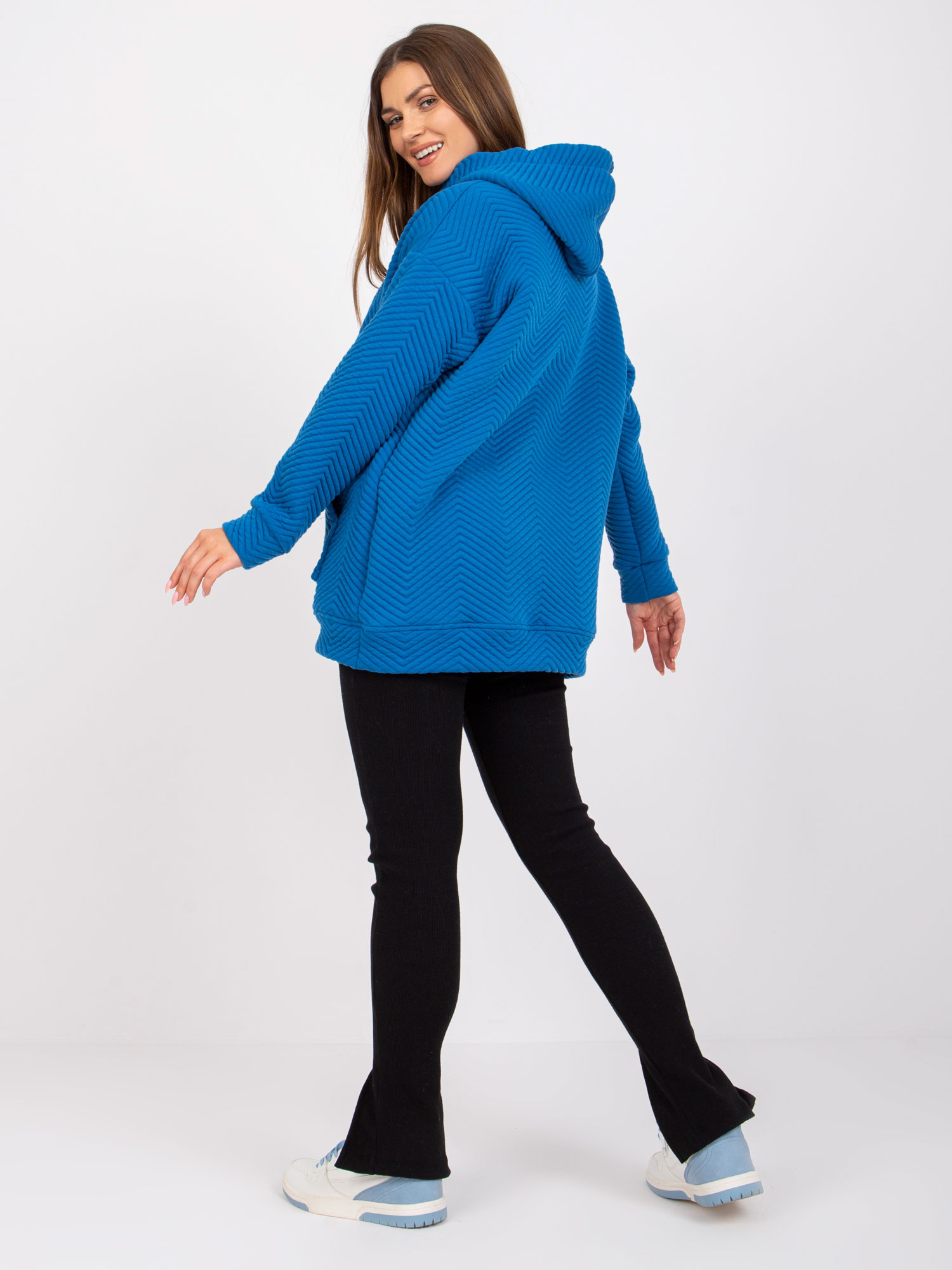 Dark blue kangaroo sweatshirt Atlanta RUE PARIS