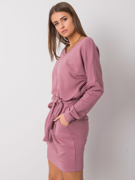 Wrzosowa sukienka Kloe RUE PARIS