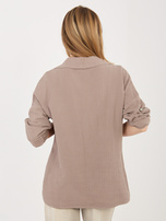 Fango rozpinana koszula z muślinu 