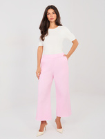 Ecru damski sweter z krótkim rękawem