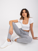 Szare spodnie Cadence