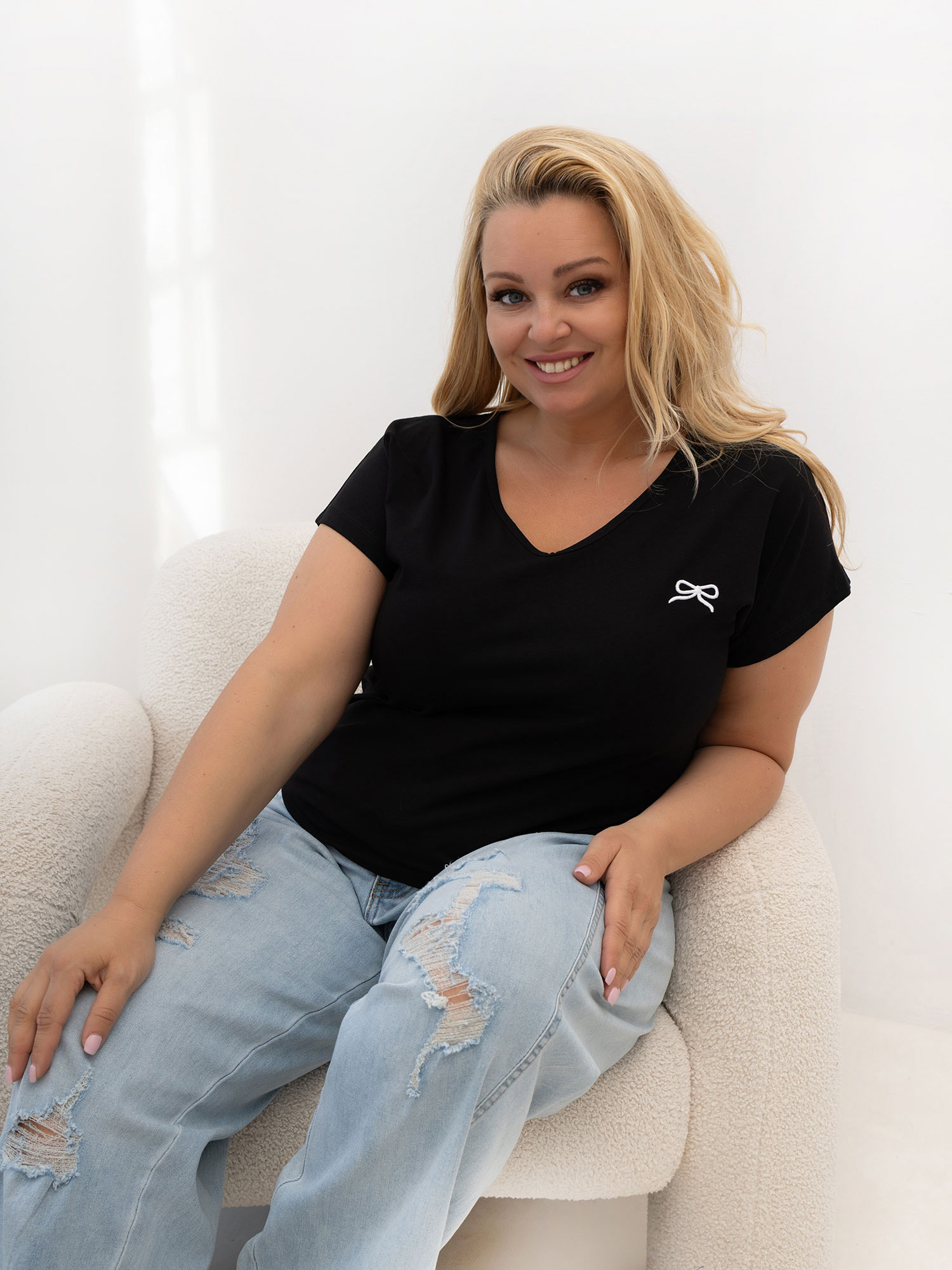 T-shirt czarny