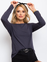 Grafitowa bluzka Heaven