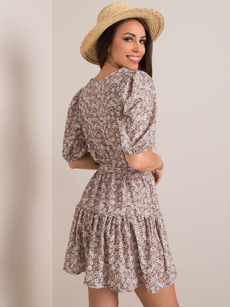 Beżowa sukienka Avah