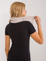 Hurtownia online Beżowy wiskozowy komin damski