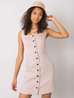 Beige Kleid Zorina.