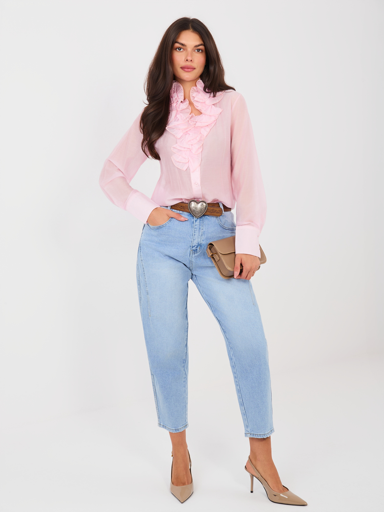 Spodnie jeans niebieski