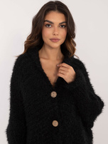 Hurt Czarny rozpinany z zapięciem na guziki OCH BELLA