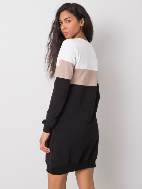 Biało-czarna sukienka Feliciana RUE PARIS