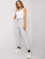 Szare spodnie dresowe damskie Shaila