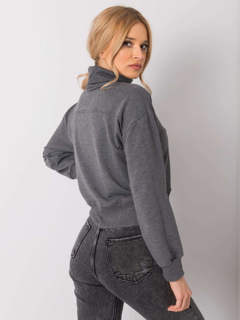 Ciemnoszara melanżowa bluza Vivian