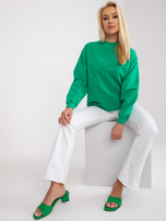 Zielona bluza dresowa basic Twist