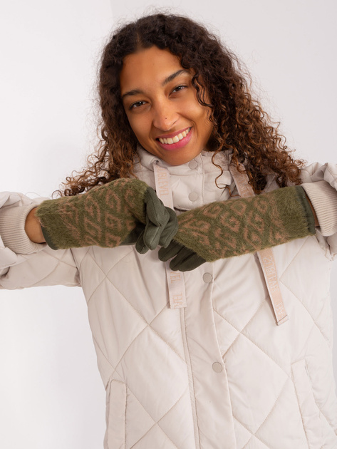 Hurt Khaki zimowe rękawiczki do smartfona