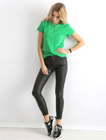 Zielony t-shirt Peachy