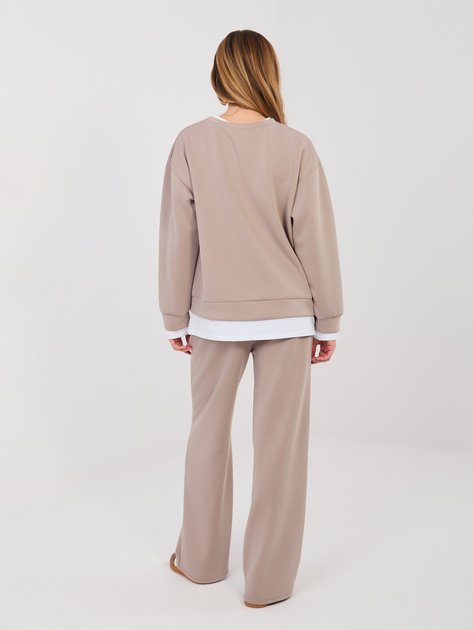 Fango damski komplet z dwuwarstwową bluzą RUE PARIS