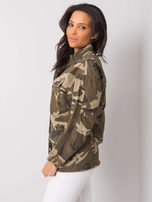 Khaki camouflage jacket Rochelle