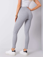 Szare legginsy prążkowane Sanja