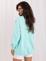 Miętowa bluza Twist