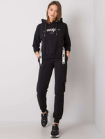 Czarny komplet Clarette