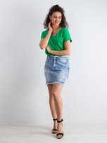 Zielony t-shirt Emory