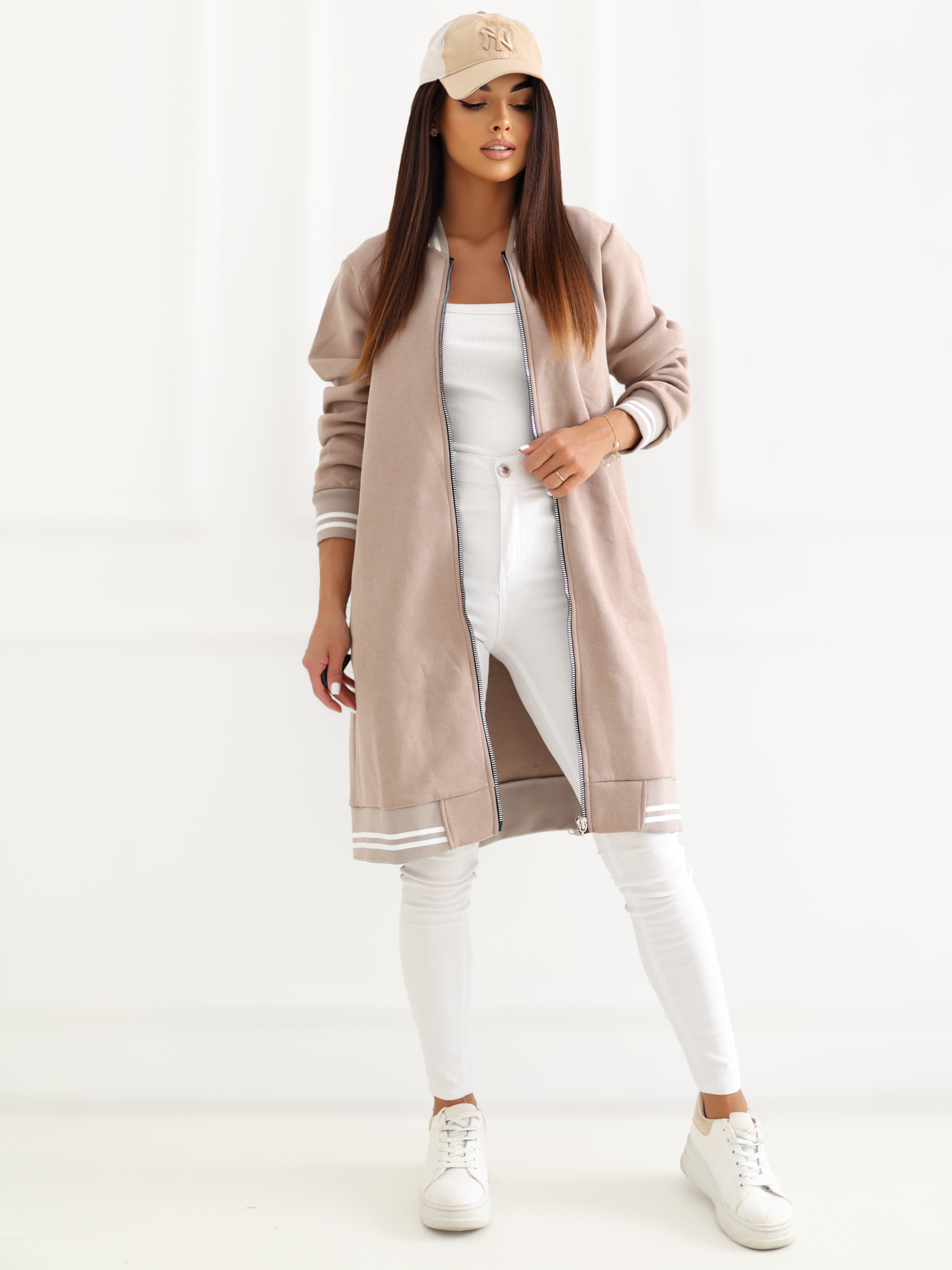 Bluza ciemny bezowy