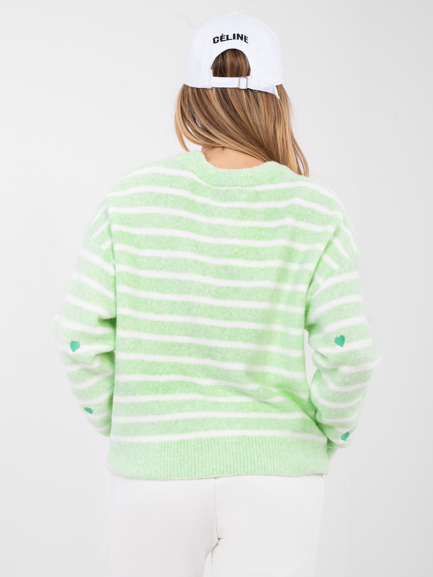 Sweter jasny zielony
