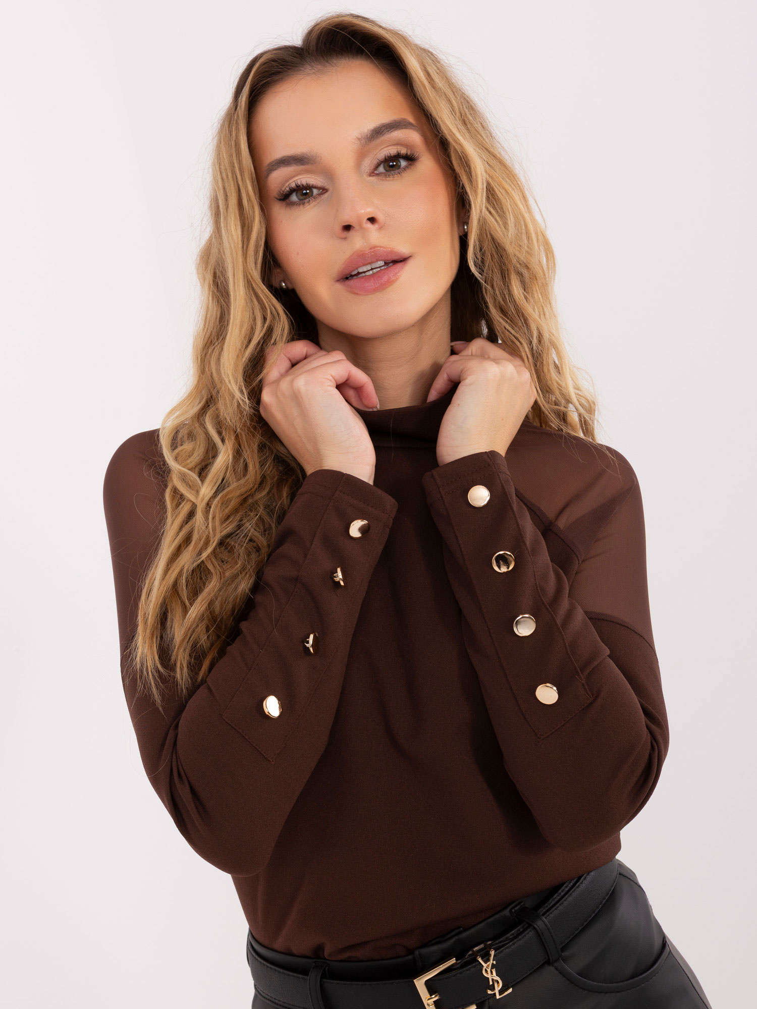 Bluzka brązowy