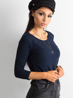 Granatowa bluzka Mona