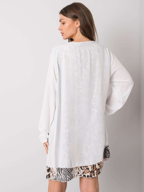 Biała luźna sukienka Gracilyn