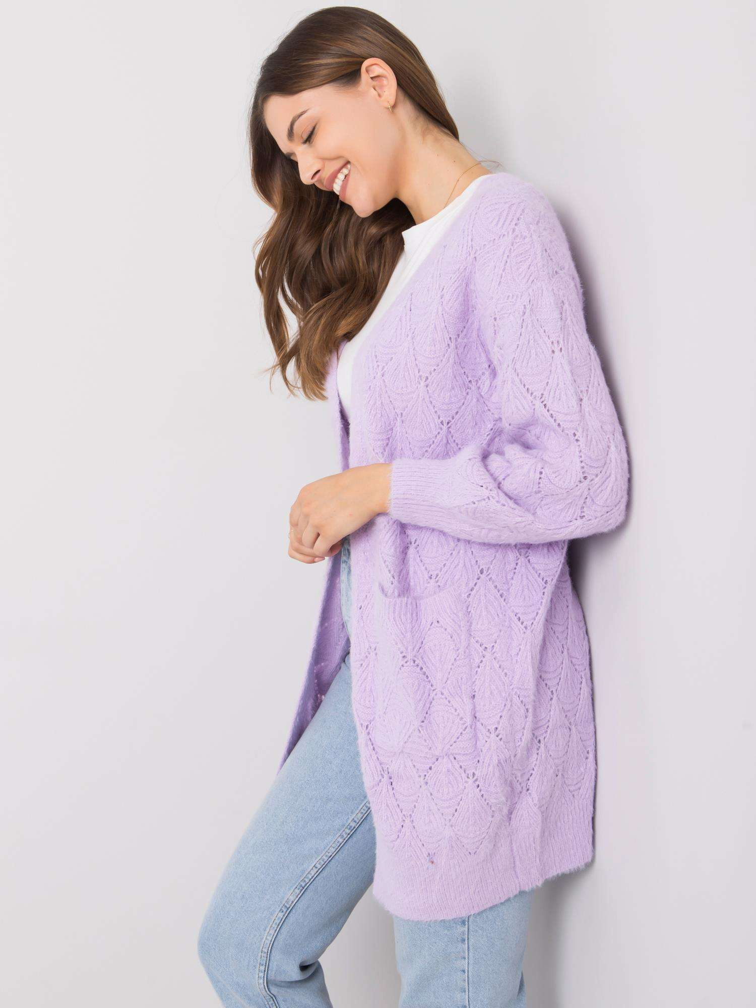 Fioletowy sweter Vera