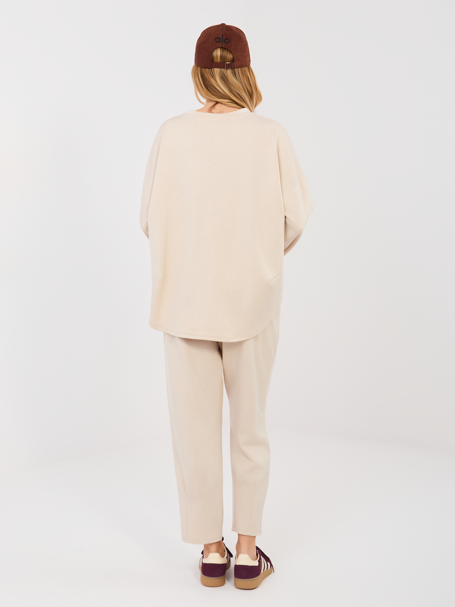 Fango damski komplet z miękkiego materiału RUE PARIS 
