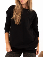 Schwarzes Kleid mit Tasche Hanely RUE PARIS.