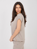 Fango damski t-shirt z grubej bawełny SUBLEVEL