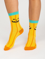 Zestaw kolorowych skarpet z bawełny 3-pak 