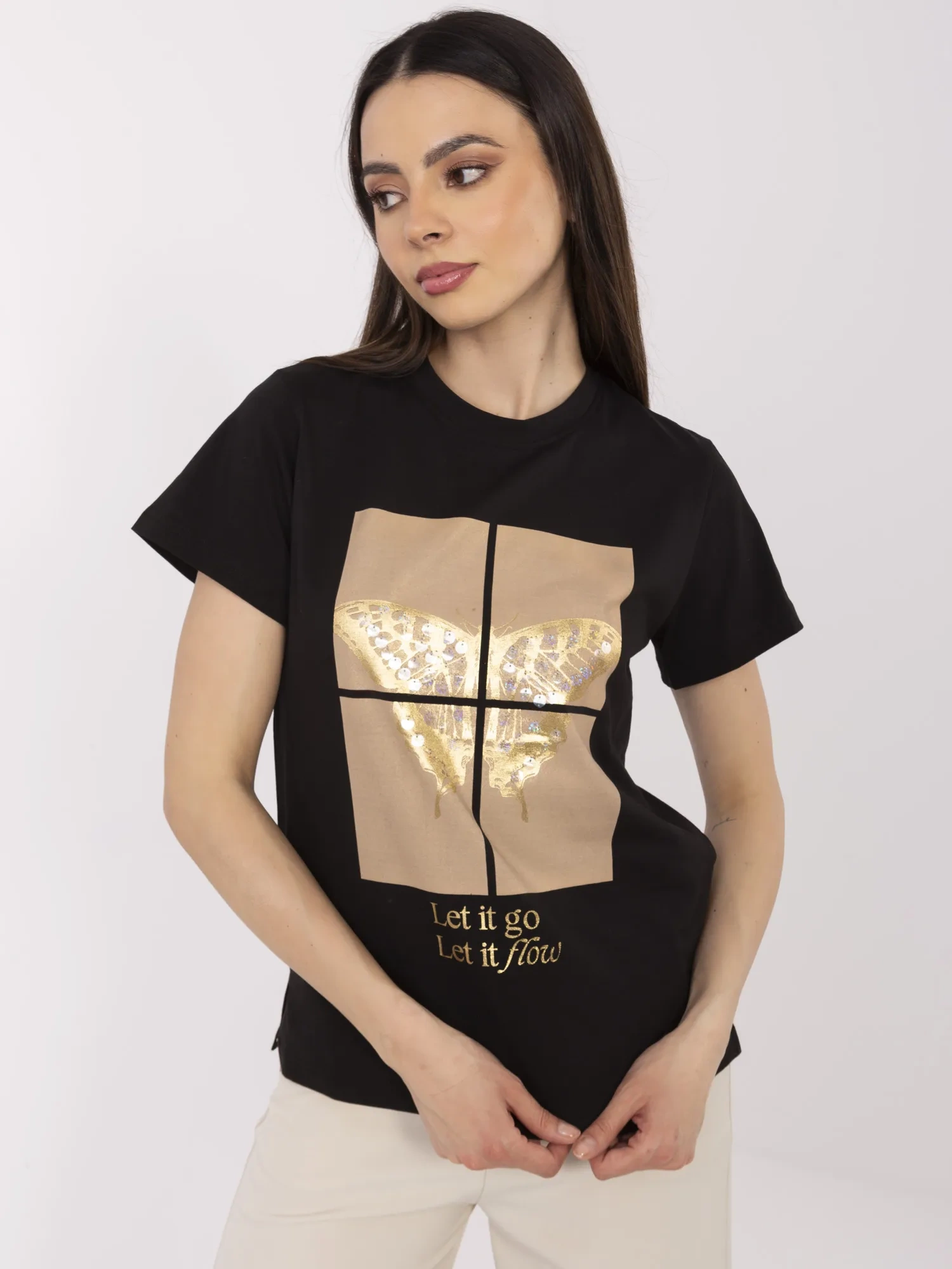 T-shirt czarny