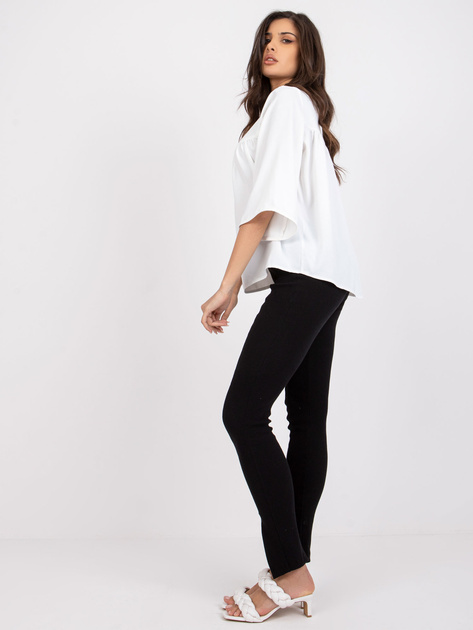 Biała luźna bluzka Anita RUE PARIS