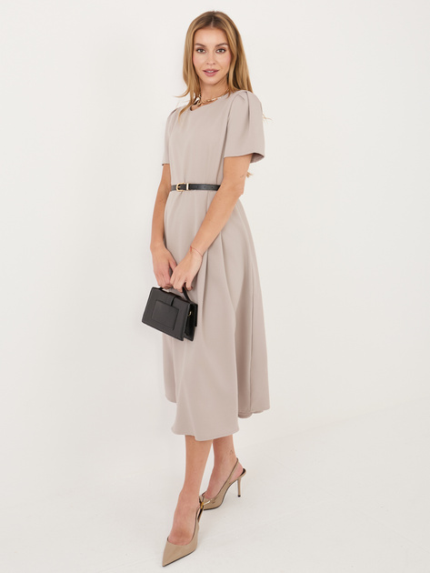 Fango elegancka sukienka z krótkim rękawem