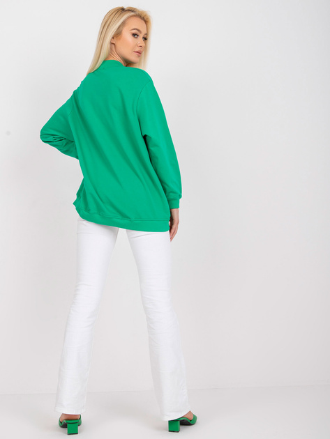 Zielona bluza dresowa basic Twist