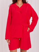 Rotes sommerliches Set aus Viskose RUE PARIS.